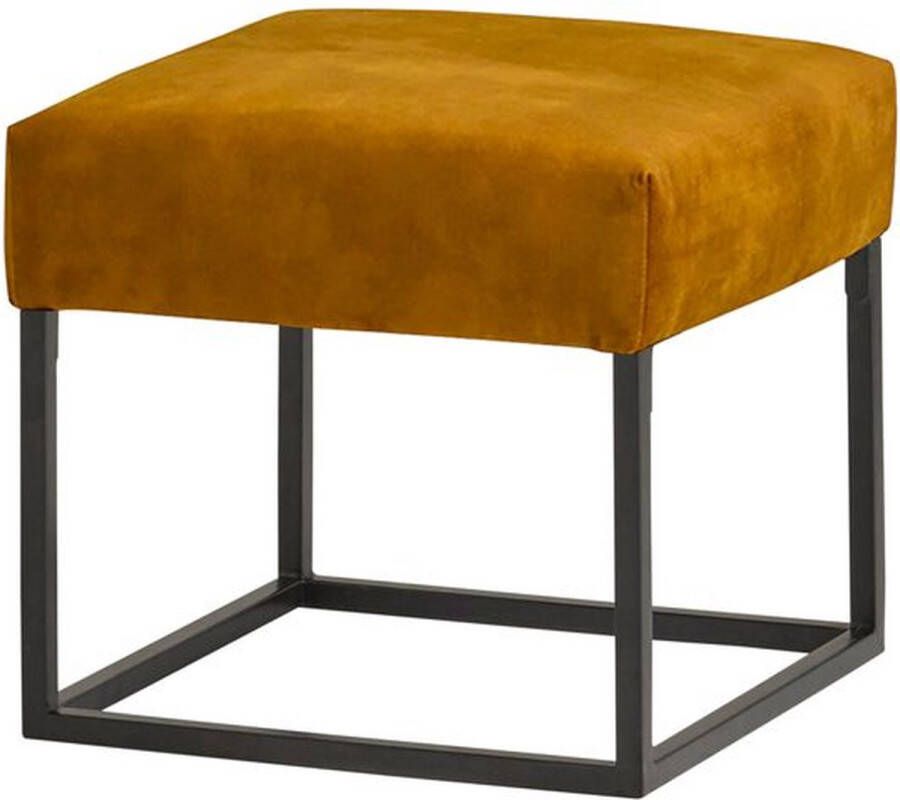 Le Chair Poef Cuadrado vierkant 45 Adore Gold