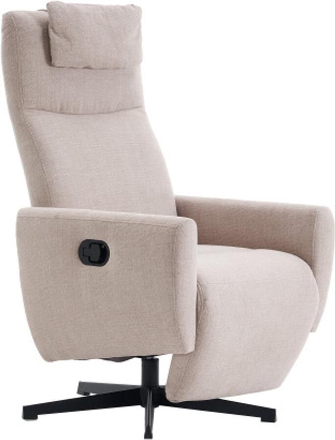 Learnlogic comfortabele relaxstoel met ligfunctie Chenille televisiestoel met voetsteun draaibaar vaste stoel & loungestoel voor woonkamer modern sofa grijs