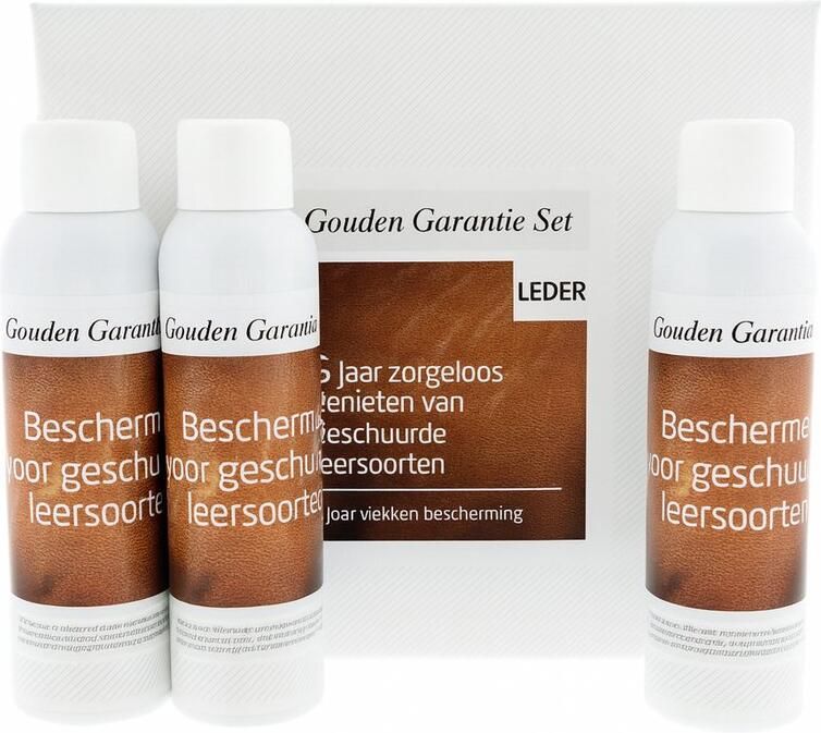 Leather Master Beschermer voor Nubuck en Suède leer 3x 200ml 5 jaar vlekken bescherming - Foto 2