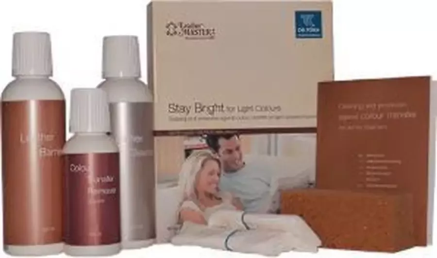Leather Master Stay Bright for light Colours onderhoudskit
