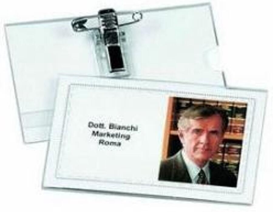 Lebez 31-090-B badge & badgehouder PVC 50 stuk(s)