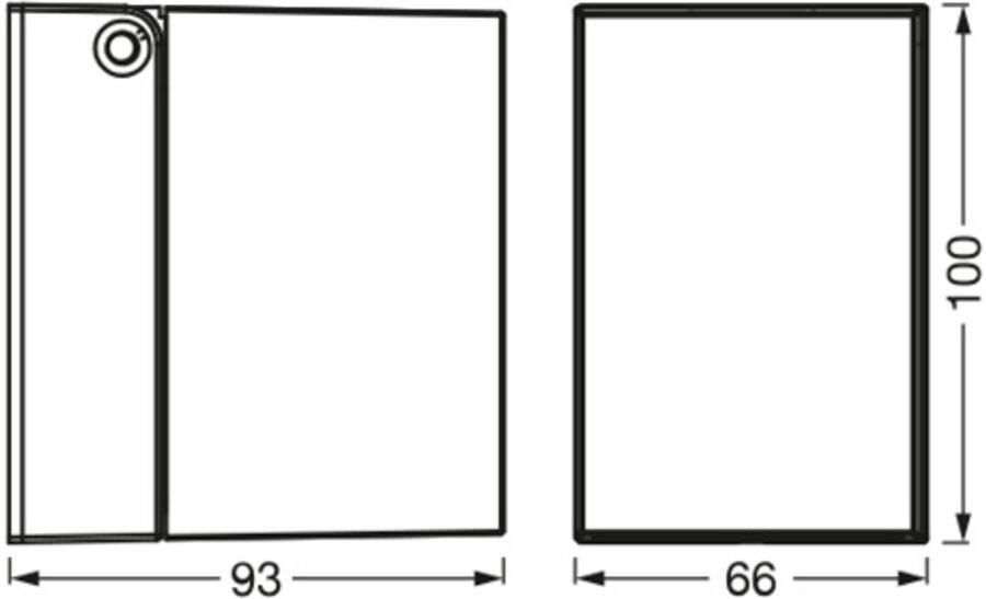 Ledvance ENDURA Classic Cube ADJ WALL buiten wandlamp zilver GU10 voet (max 35W) kan worden uitgerust met een normale of slimme lamp richtbare kop IP44 bescherming