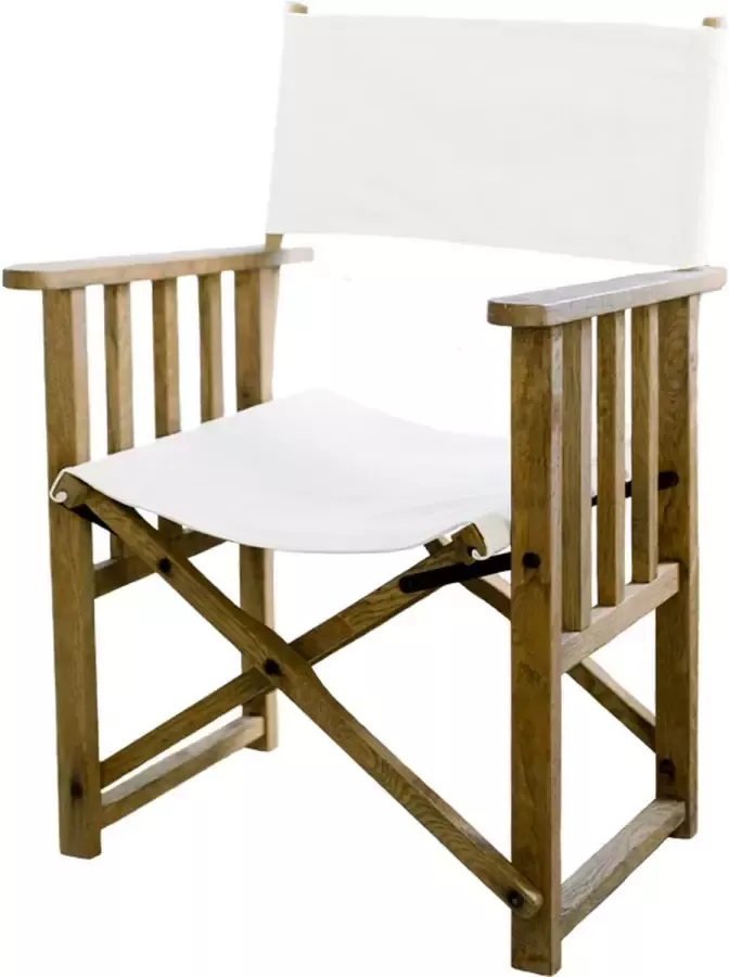 Leeff by Netty Regisseursstoel Wit