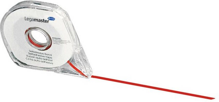 Legamaster Planbord verdeeltape 2.5mmx16m rood Stuk a 16 meter