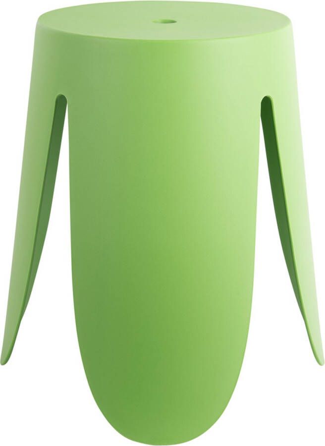 Leitmotiv Poef Stool Ravish Groen Ø43cm Scandinavisch