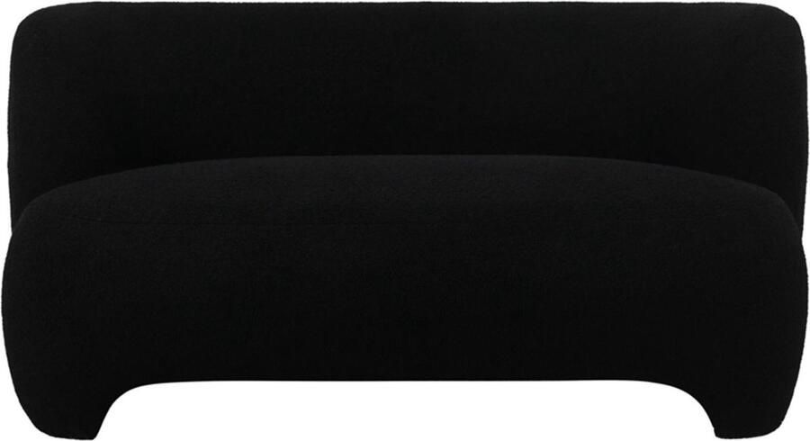 Leitmotiv Bank Ardor Zwart 142x81x71cm Scandinavisch