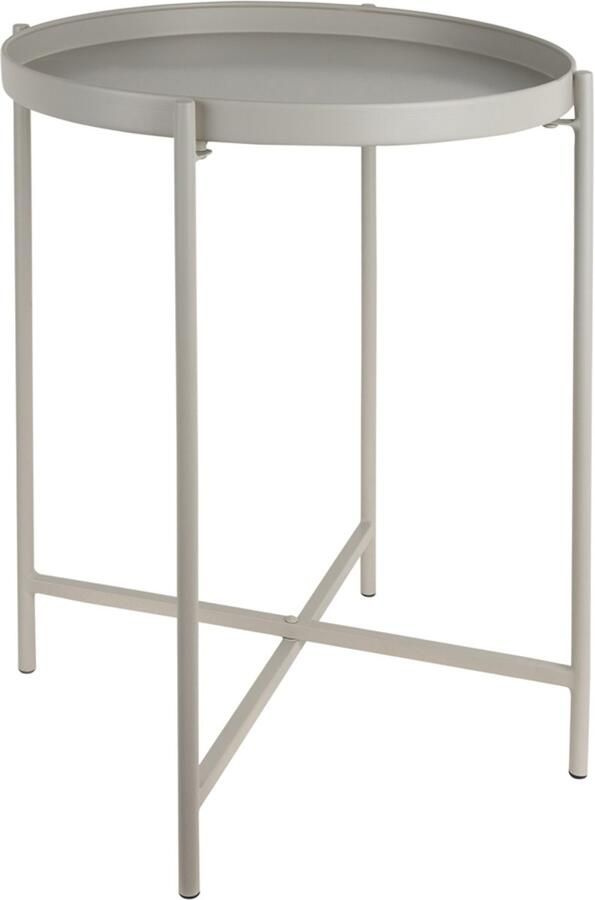 Leitmotiv Bijzettafel Meseta Warmgrijs