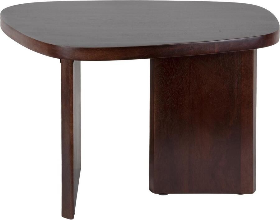 Leitmotiv Bijzettafel Organic Bruin 60.5x40x38cm Scandinavisch