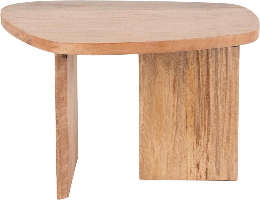 Leitmotiv Bijzettafel Organic Naturel 60.5x40x38cm Scandinavisch