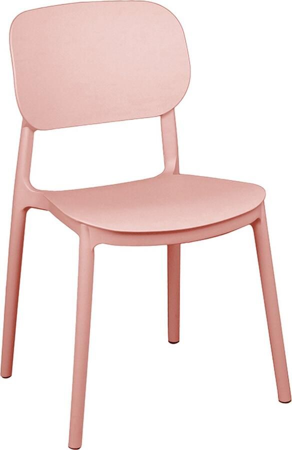 Leitmotiv Eetkamerstoel Cheer Zachtroze