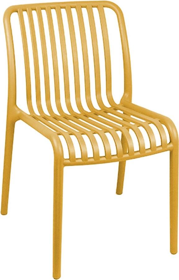 Leitmotiv Eetkamerstoel Glee Heldergeel