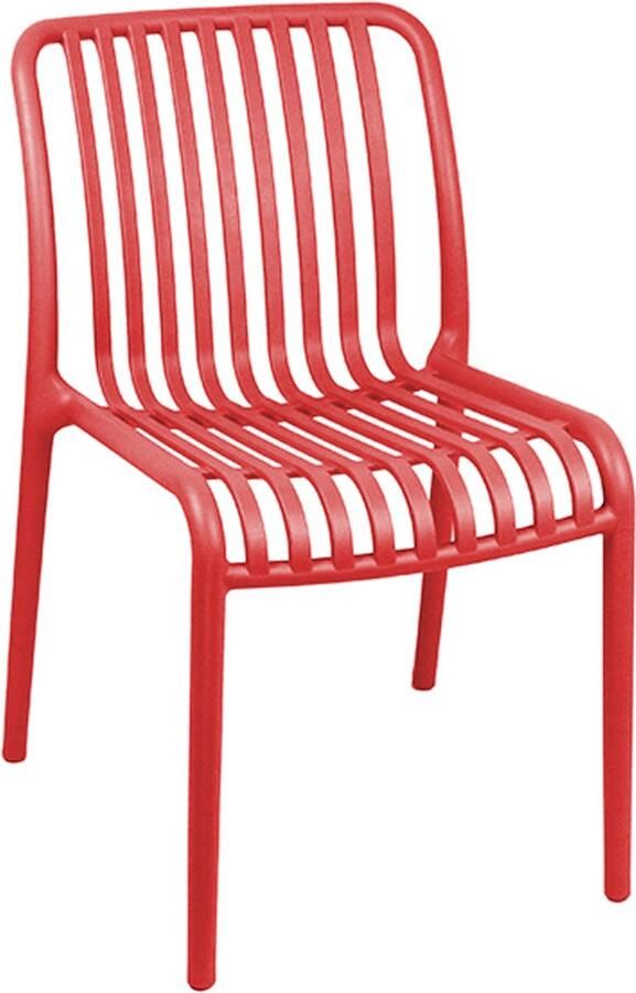 Leitmotiv Eetkamerstoel Glee Scarlet red