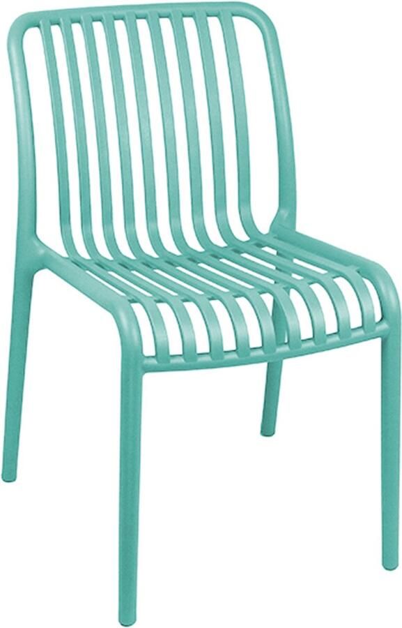 Leitmotiv Eetkamerstoel Glee Turquoise blue