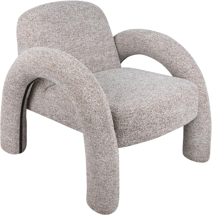 Leitmotiv Fauteuil Brazo Melange Mosgroen