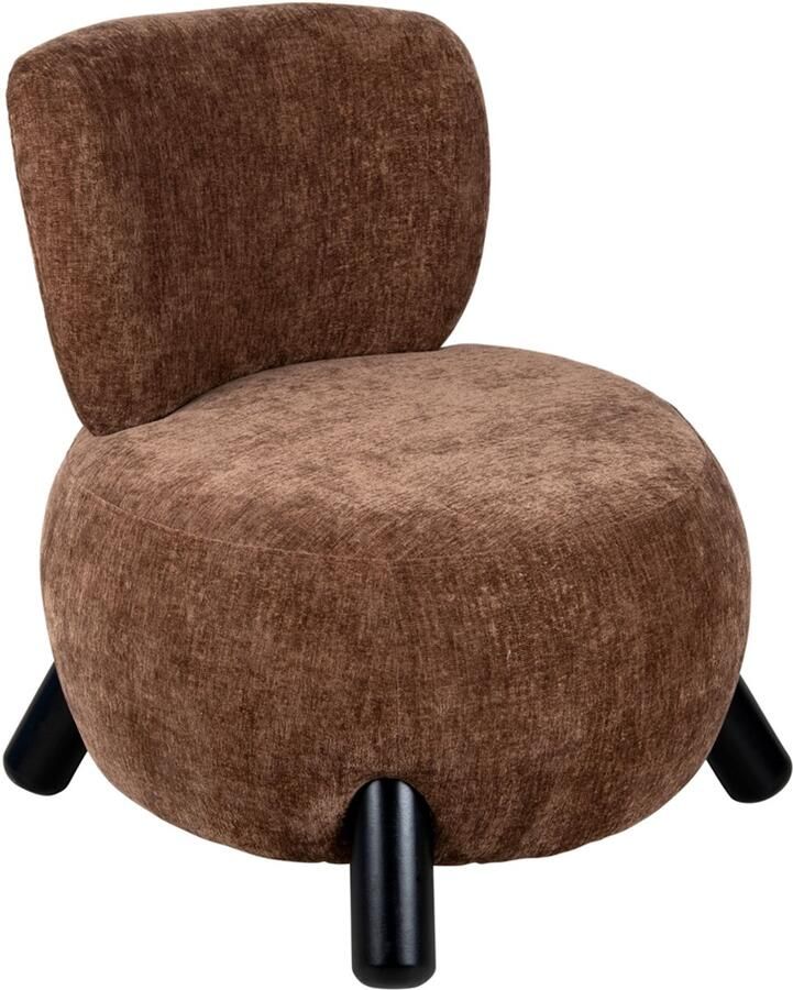 Leitmotiv Fauteuil Busto Warm brown
