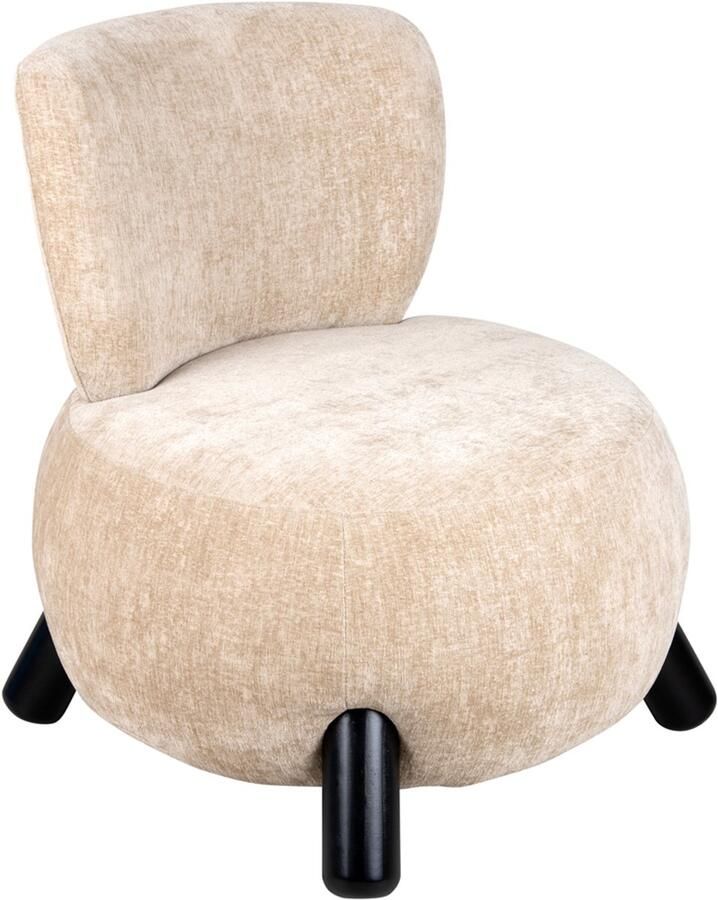 Leitmotiv Fauteuil Busto Zandbruin