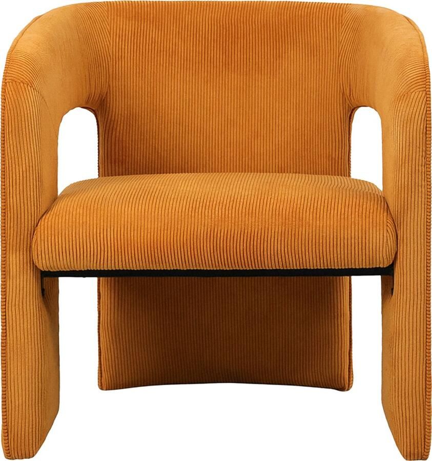 Leitmotiv Fauteuil Vigor Okergeel
