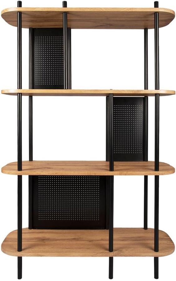 Leitmotiv Kast Sole Bruin 30x80x118 cm Modern Scandinavisch