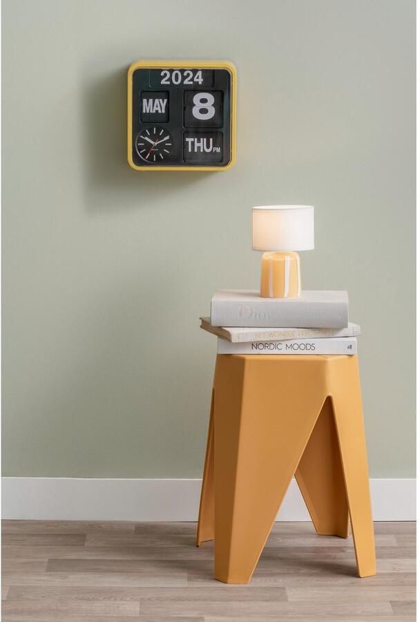 Leitmotiv Kruk Cherish Heldergeel 29x29x47cm Scandinavisch - Foto 2