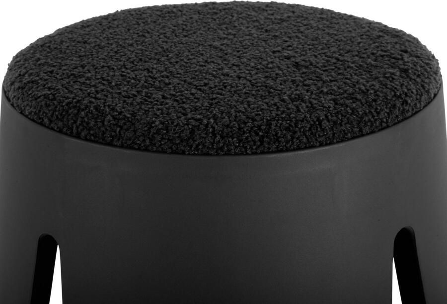 Leitmotiv Kruk Savor Zwart Ø44cm Modern - Foto 2