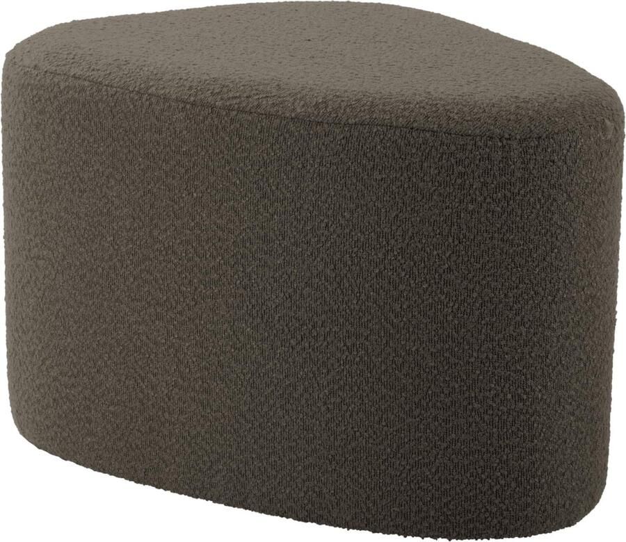 Leitmotiv Poef Ada Organic Large Groen 60x47x38cm Scandinavisch