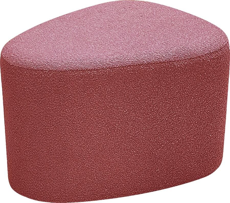 Leitmotiv Poef Ada Organic Roze 40x38cm Scandinavisch