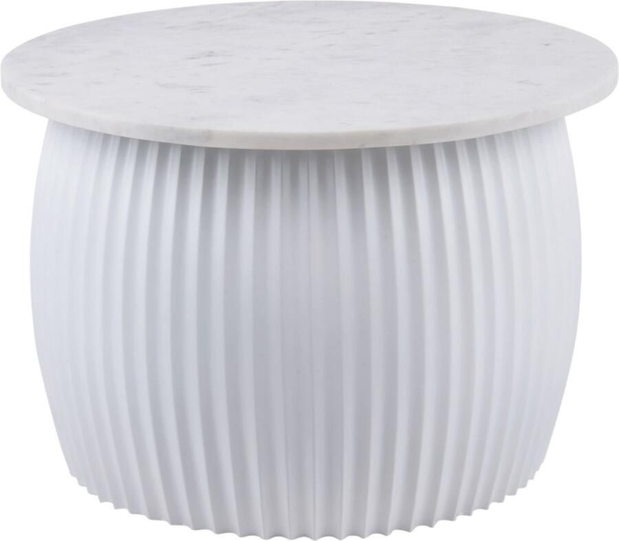 Leitmotiv Salontafel Luscious Wit 52x52x35.5cm Modern