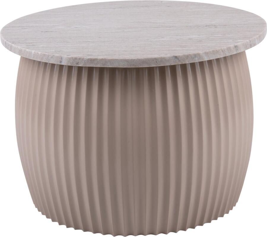 Leitmotiv Salontafel Luscious Bruin 52x52x35.5cm Modern