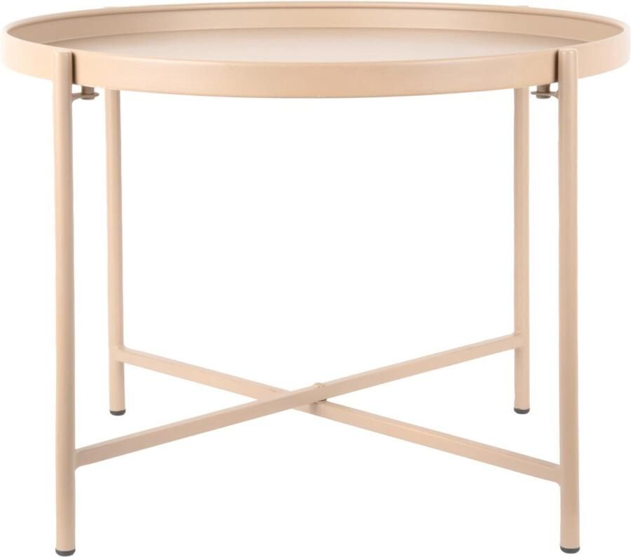 Leitmotiv Salontafel Meseta Bruin 50x50x38.5cm Modern