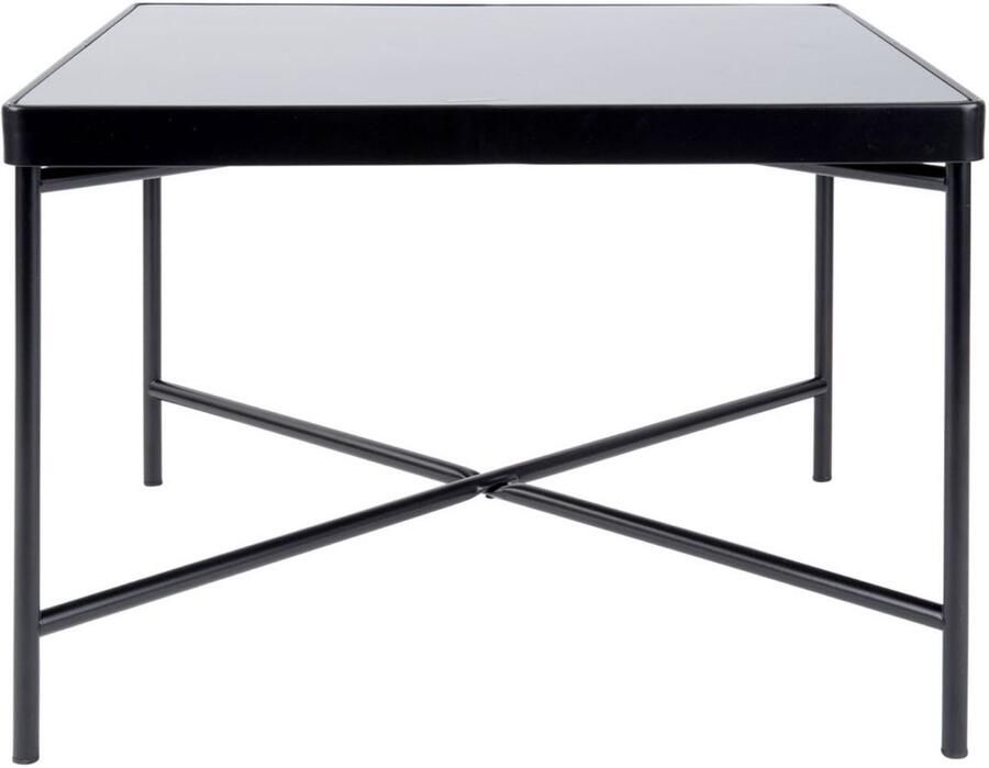 Leitmotiv Salontafel Smooth Vierkant Mat Zwart 60x60x40cm Modern - Foto 2