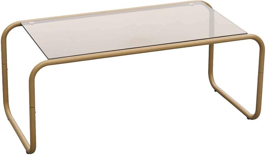Leitmotiv Salontafel Ventana Mokka 80x40x36cm Modern - Foto 2