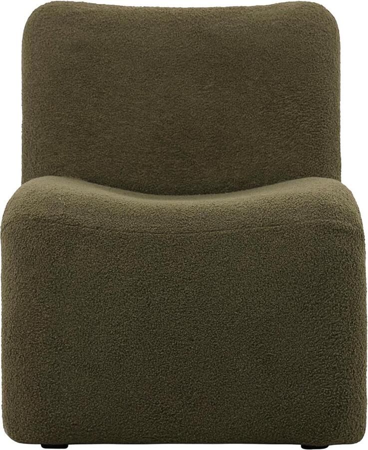 Leitmotiv Stoel Fuerza Groen 87x64x70cm Scandinavisch