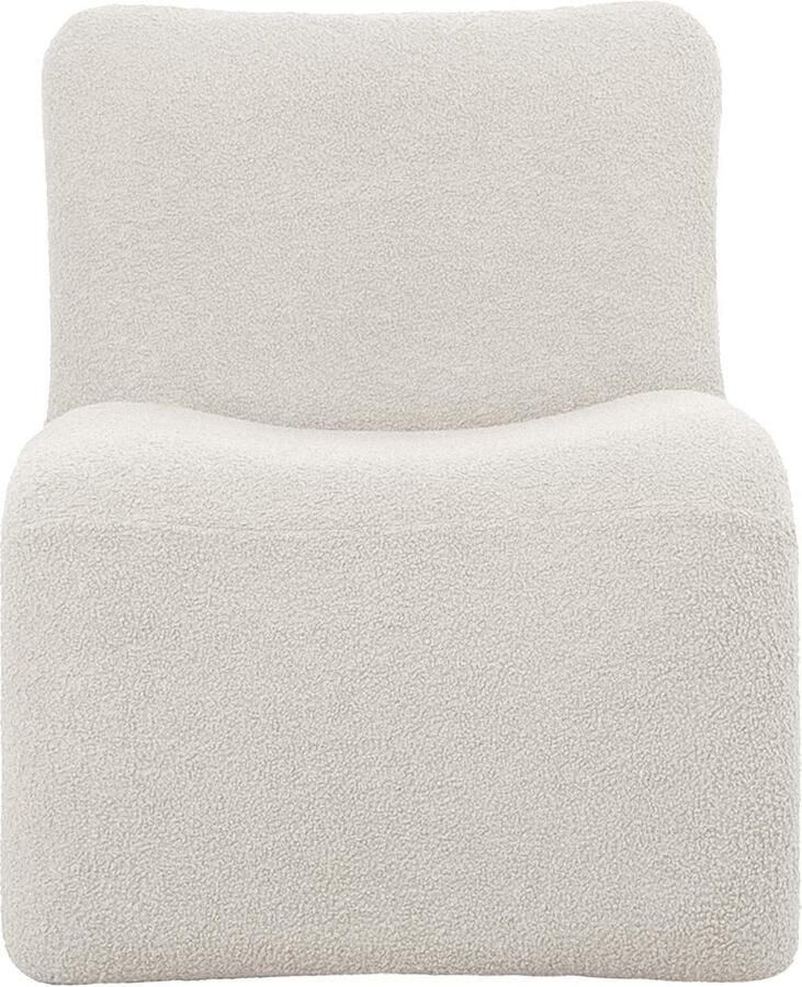 Leitmotiv Stoel Fuerza Wit 87x64x70cm Scandinavisch