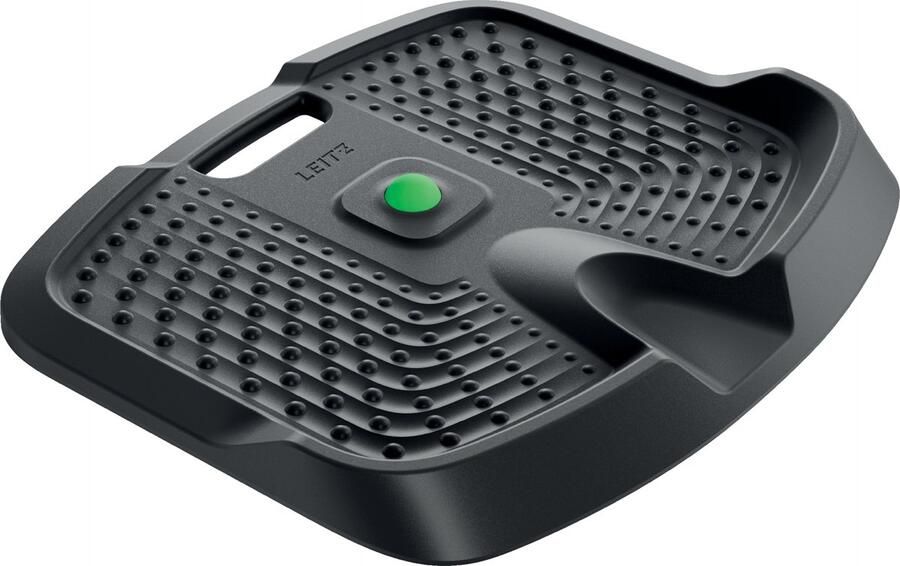 Leitz Ergo Actieve Antivermoeidheidsmat Ergonomische Sta-mat voor Sta-bureau met Massagezones en Massagebal Zwart