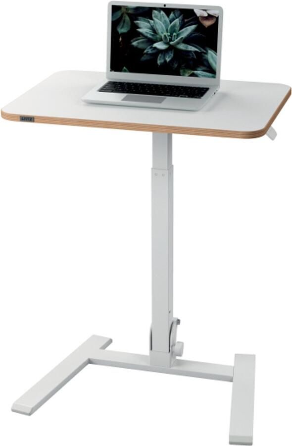Leitz Ergo Inklapbaar Zit-Sta Bureau Ergonomisch Opvouwbaar Bureau Compact 65×46 cm Wit