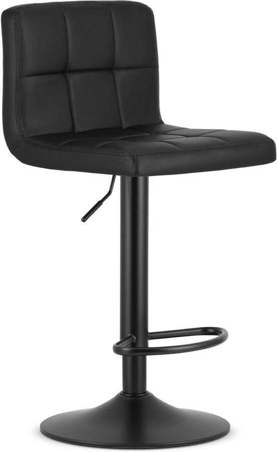 LEOBERT PROT kruk zwart eco-leer zwarte basis x 2