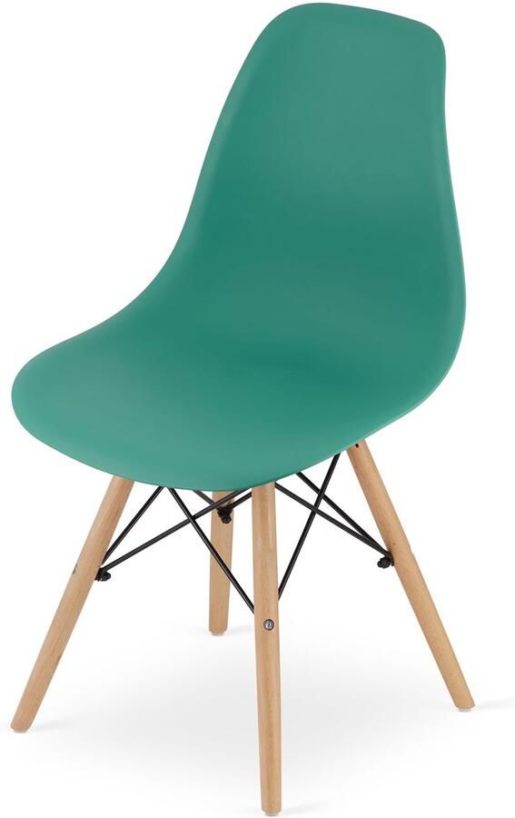 LEOBERT sp. z o.o. sp.k. OSAKA stoel groen natuurlijke poten x 4