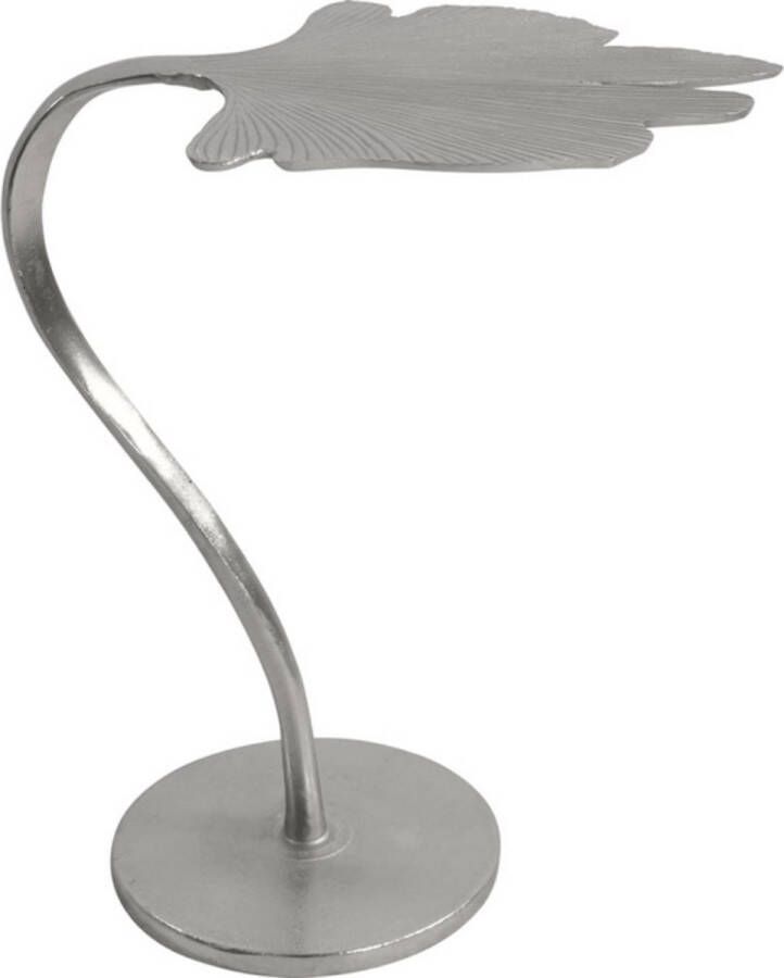 Lesli Living Ginkgo bijzettafel zilver 62cm - Foto 2