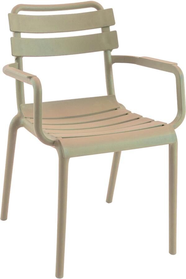 Lesliliving Outdoor Living Stapelstoel Torvi taupe