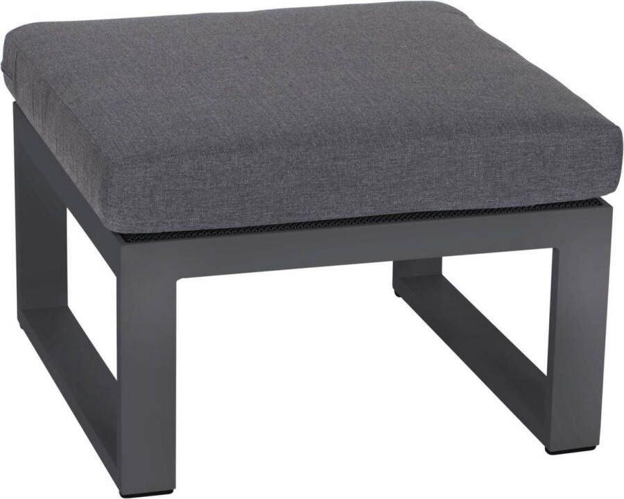 Lesliliving Outdoor Living Lounge hocker Pina Colada Negro