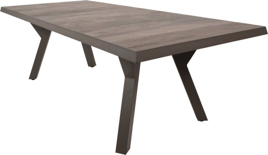 Lesliliving Outdoor Living Tafel Castilla Pardo Exclusive 243x103cm