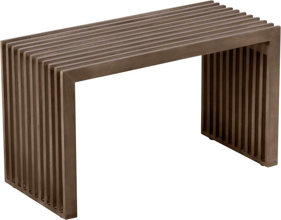 Lewis & Loft Halbankje Lexi FSC gecertificeerd mangohout Bruin