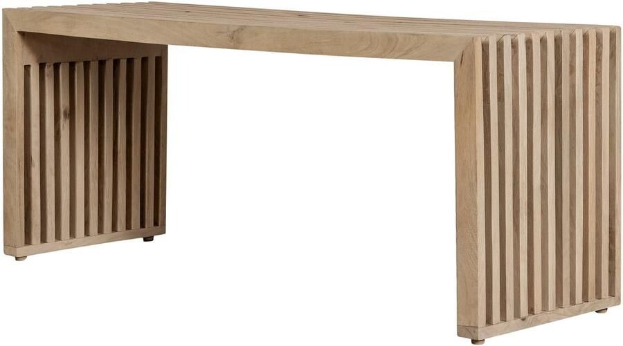 Lewis & Loft Halbankje Lexi FSC mangohout Naturel