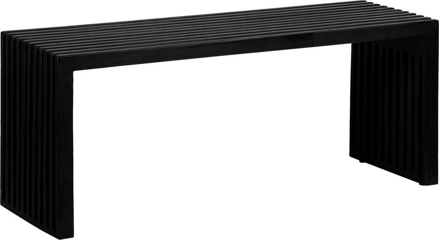 Lewis & Loft Halbankje Lexi FSC mangohout Zwart