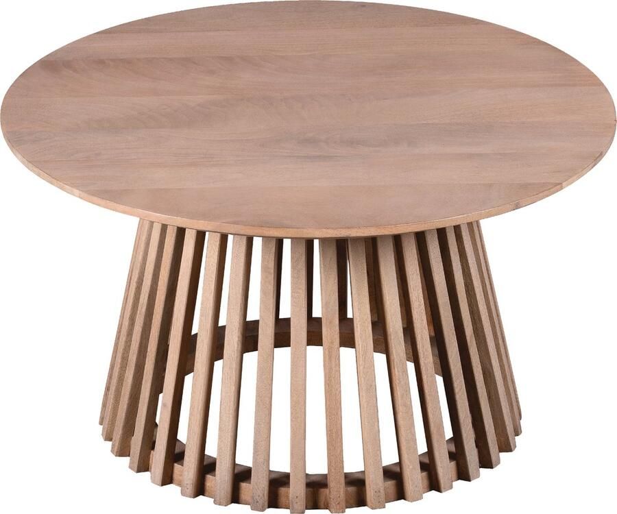 Lewis & Loft Salontafel Levi FSC mangohout Rond ⌀70 Naturel