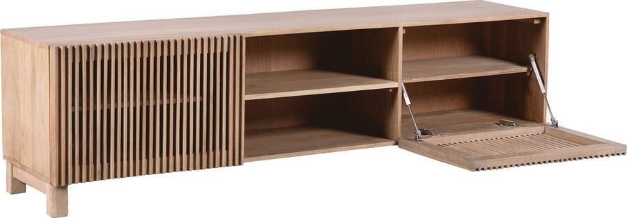 Lewis & Loft TV meubel Lucille- FSC mangohout Naturel