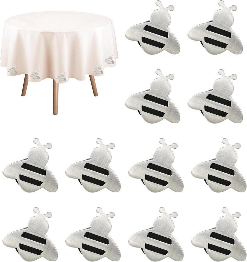 Lexium Tafelkleedverzwarer buiten magneten tuintafel gewichten voor outdoor tafelkleed verzwaarde tafelkleedhouders gordijnen