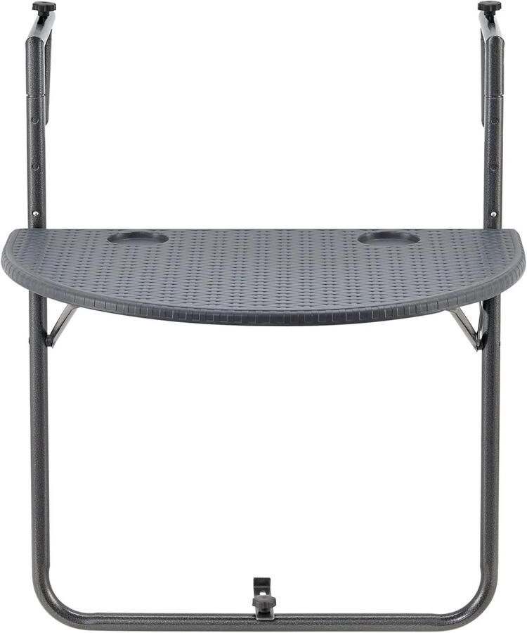 Lexium Store Lexium Balkontafel hangend Balkontafel Inklapbaar – Hangtafel balkon – Hangend Balkonbar Balkontafels Opklapbaar Hangtafel – Ophangbaar Voor aan het Balkon – Vouwtafel Wandtafel Inklapbare Tafel – Bijzettafel – Buiten Tafeltje Klaptafel
