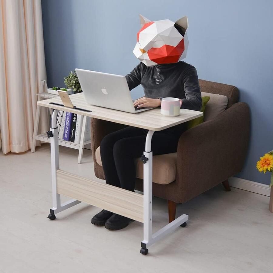 Lexium Store Lexium Bedtafeltje voor op Bed Laptoptafel Bedtafel Banktafel Laptoptafel verstelbaar Ontbijttafel