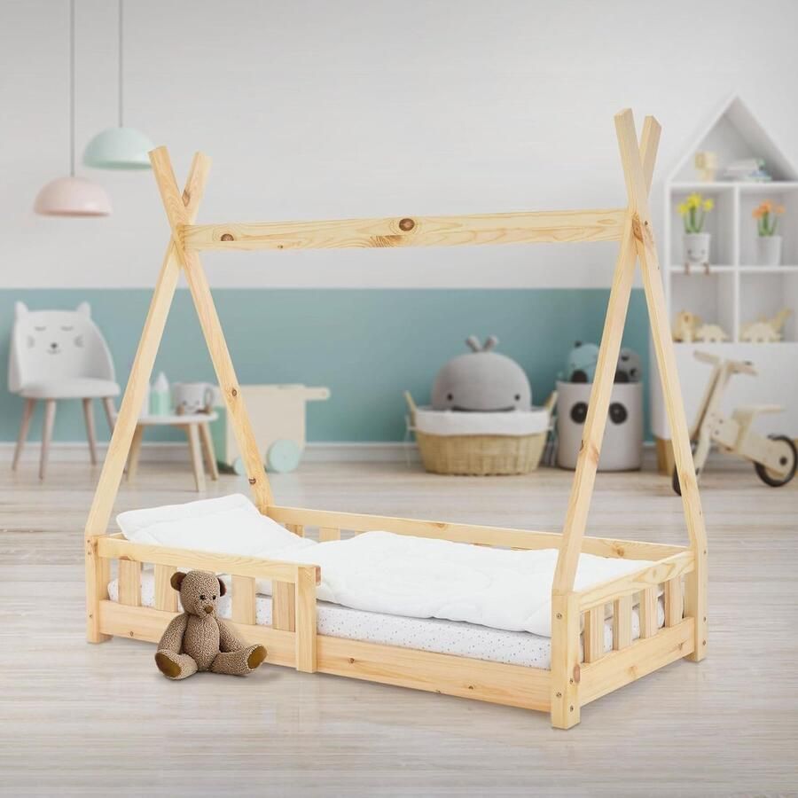 Lexium Store Lexium Grondbed Peuterbed Kinderbed Bedhuisje Huisbed Grondbed Peuter Laag Bed Vloerbed